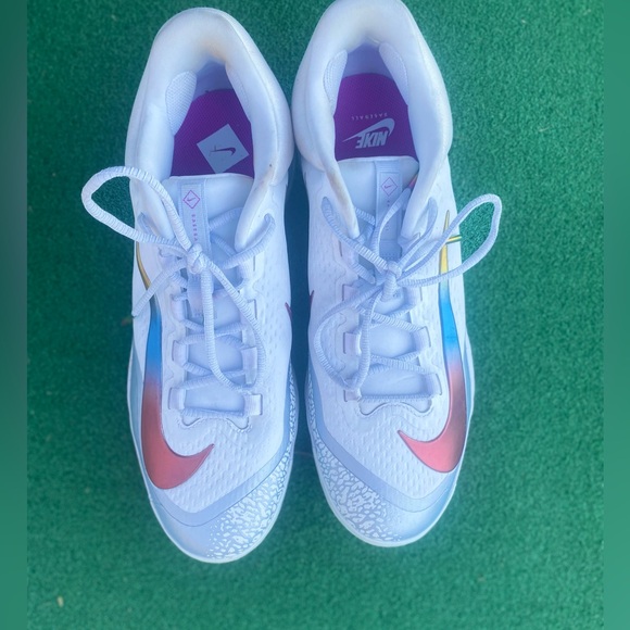 Nike Alpha Huarache Elite 4 Low Men's Baseball Cleats Size 13 - Picture 11 of 12